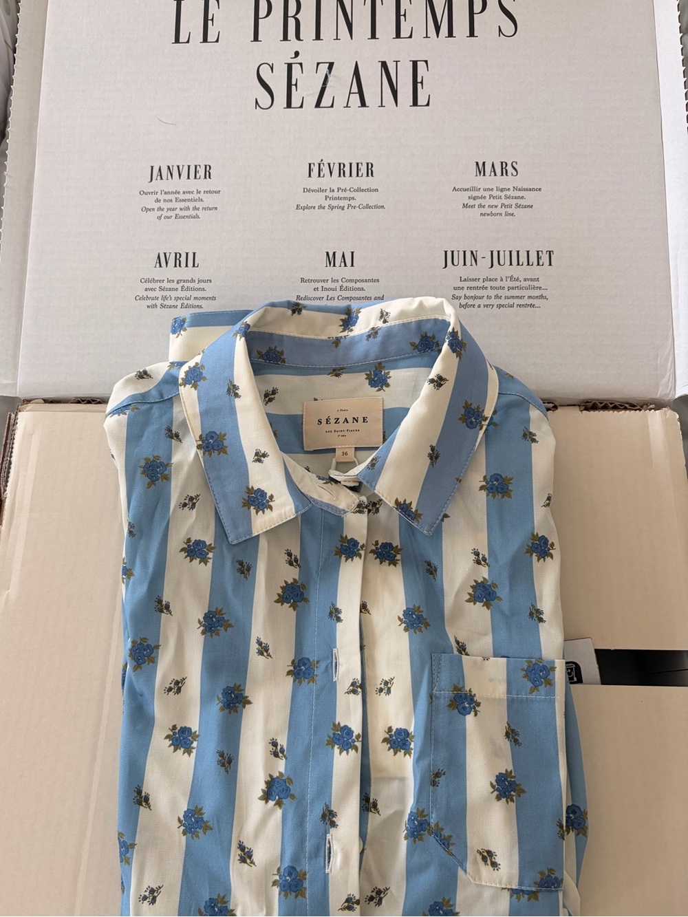 Sézane Tomboy shirt